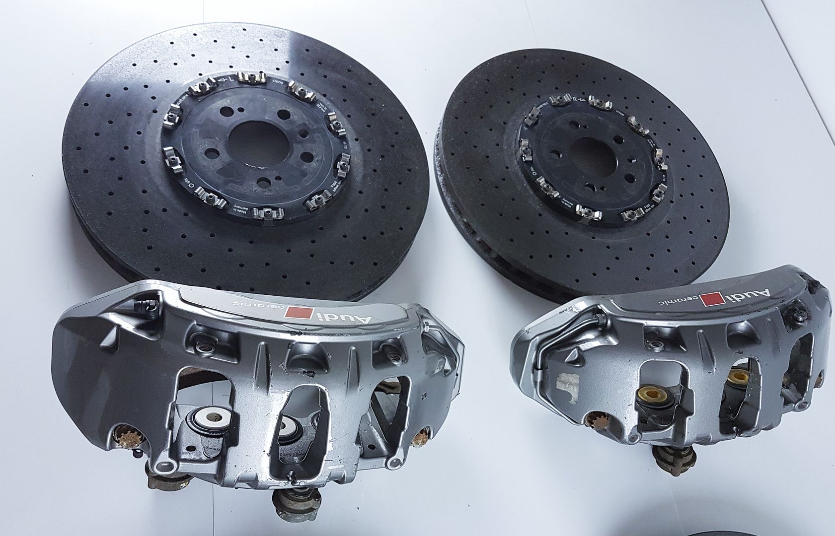 Bargain Sale Ceramic Brake Set OEM Big Brakes Setup the Ultimate